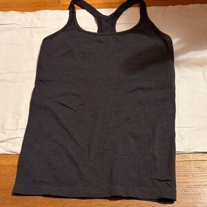 Lululemon Athletica Charcoal Racerback Tank Top